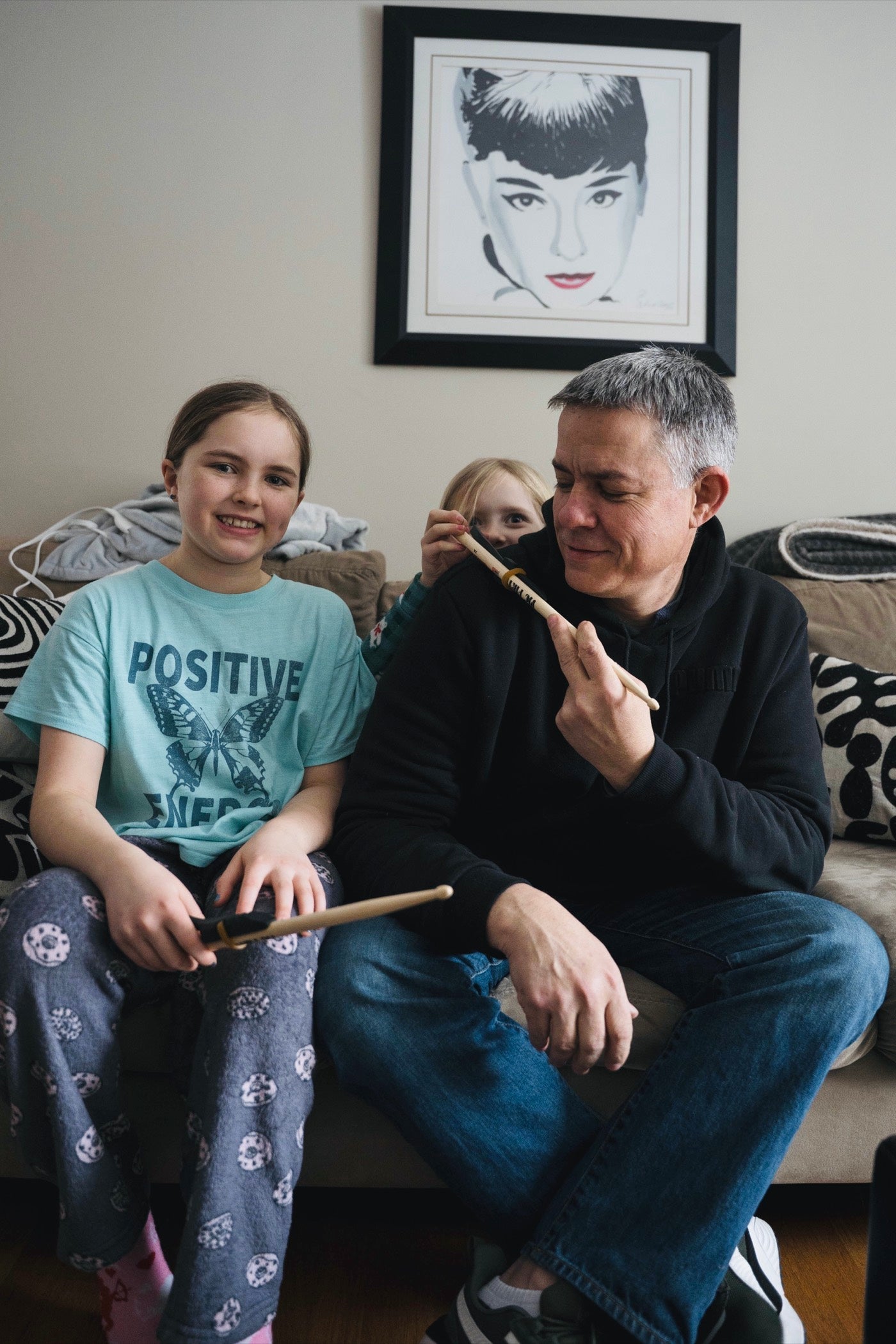 Duane, ChopSTX founder, with his daughters